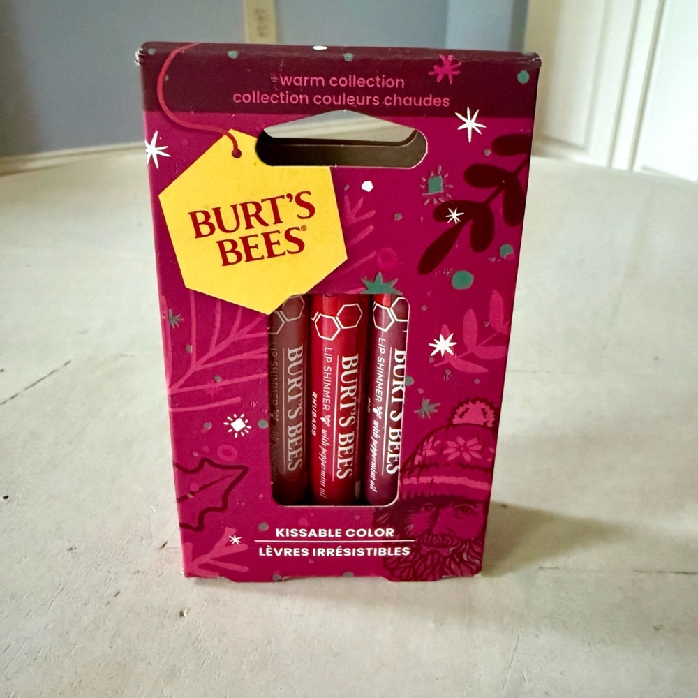 Burt’s Bees Kissable Color Holiday Trio NIB 🎄🎄🎄
